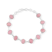Natural Australian Pink Opal Bracelet