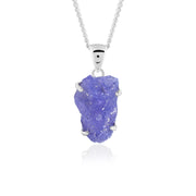 Natural Tanzanite Rough Pendant