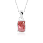 Natural Tourmaline Cabochon Pendant