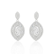 Marquise Drop Studs