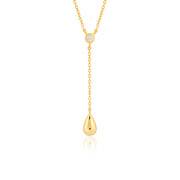 Teardrop Necklace (Gold Plated)