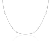 Duette Chain (Rhodium Plated)