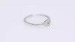 Load and play video in Gallery viewer, Leaf Ring with Zircon in 925 Silver
