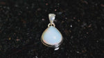 Load and play video in Gallery viewer, Natural Opal Ethiopian Pear Cab Pendant
