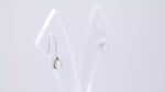 Load and play video in Gallery viewer, Oysterdew Pearl Earrings (Rhodium Plated)
